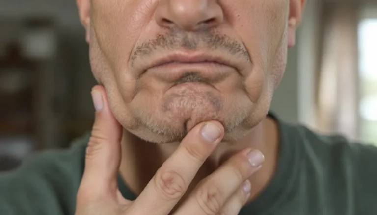 Douleur sous le menton : causes, symptômes et solutions pour soulager la crampe à la mâchoire