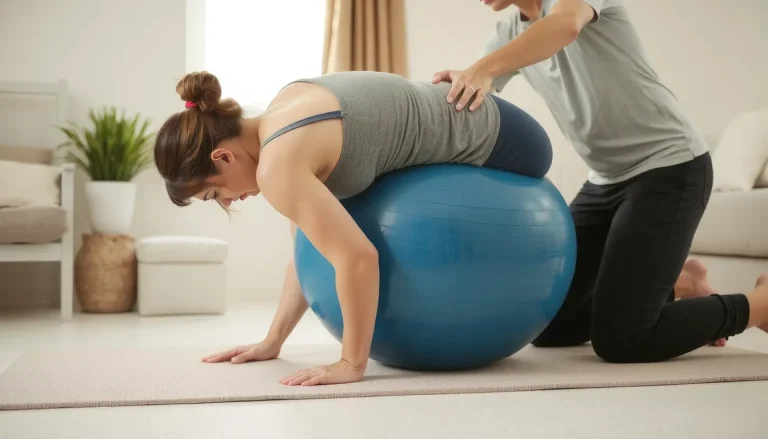 Ballon de grossesse : exercices, positions et conseils pour préparer l&rsquo;accouchement