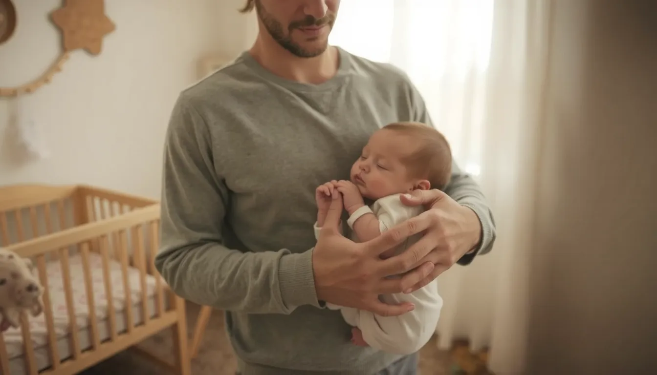 bercer un bebe