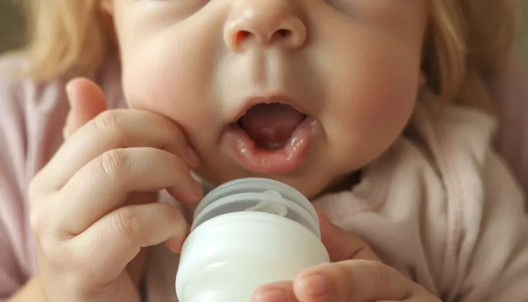 Frein de langue chez bébé au biberon : signes, symptômes et solutions