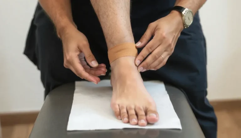 Application KT Tape Pied : Guide Complet de Pose et Soulagement