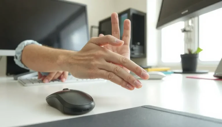 Syndrome de la souris : symptômes, causes et solutions pour soulager vos douleurs au poignet